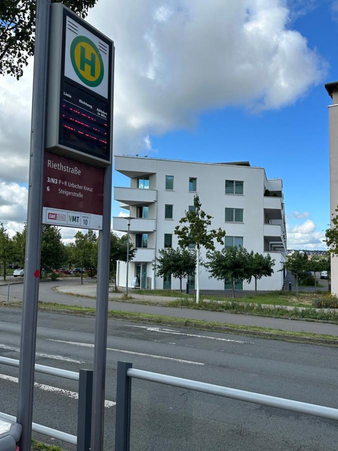 Bohnapartments - Nordkap-Suiten - Gratis Parkplatz - Moderner Neubau - Erdgeschoss - Fussbodenheizung Érfurt Exterior foto
