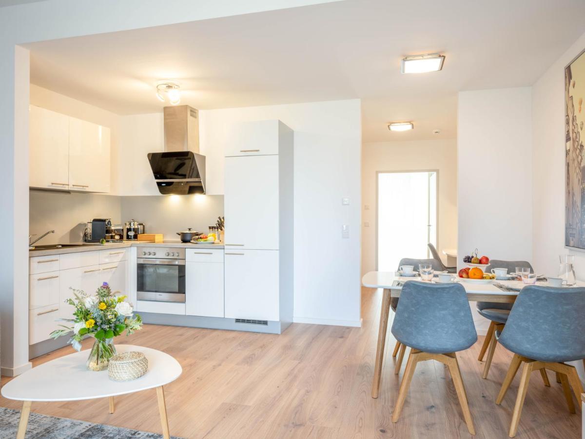 Bohnapartments - Nordkap-Suiten - Gratis Parkplatz - Moderner Neubau - Erdgeschoss - Fussbodenheizung Érfurt Exterior foto