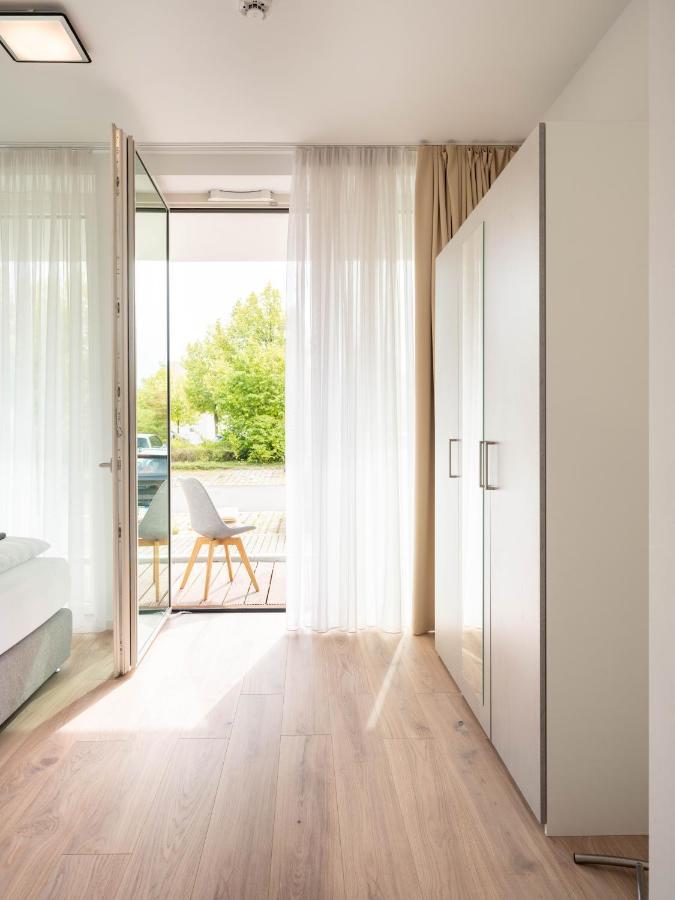 Bohnapartments - Nordkap-Suiten - Gratis Parkplatz - Moderner Neubau - Erdgeschoss - Fussbodenheizung Érfurt Exterior foto
