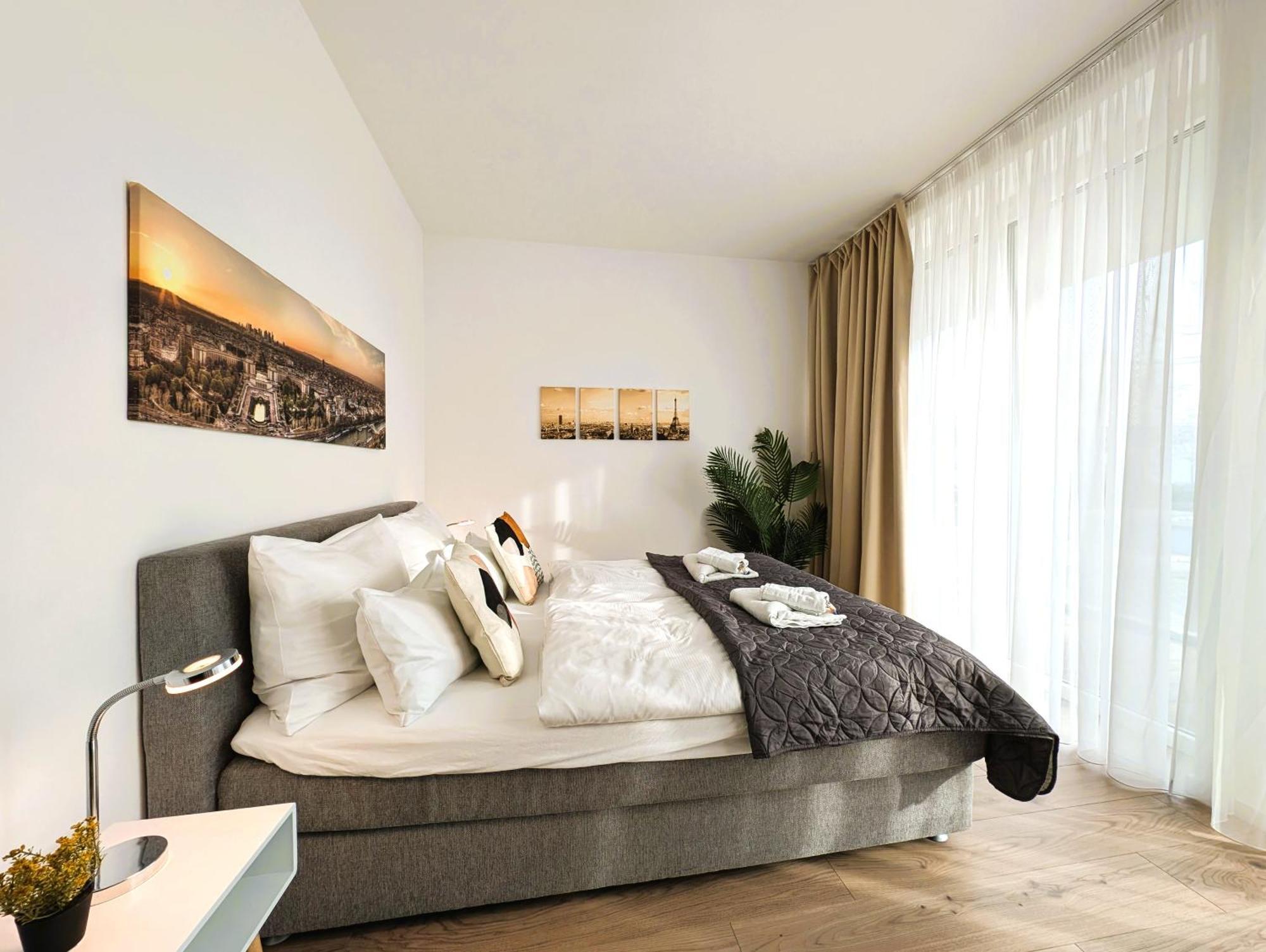Bohnapartments - Nordkap-Suiten - Gratis Parkplatz - Moderner Neubau - Erdgeschoss - Fussbodenheizung Érfurt Exterior foto