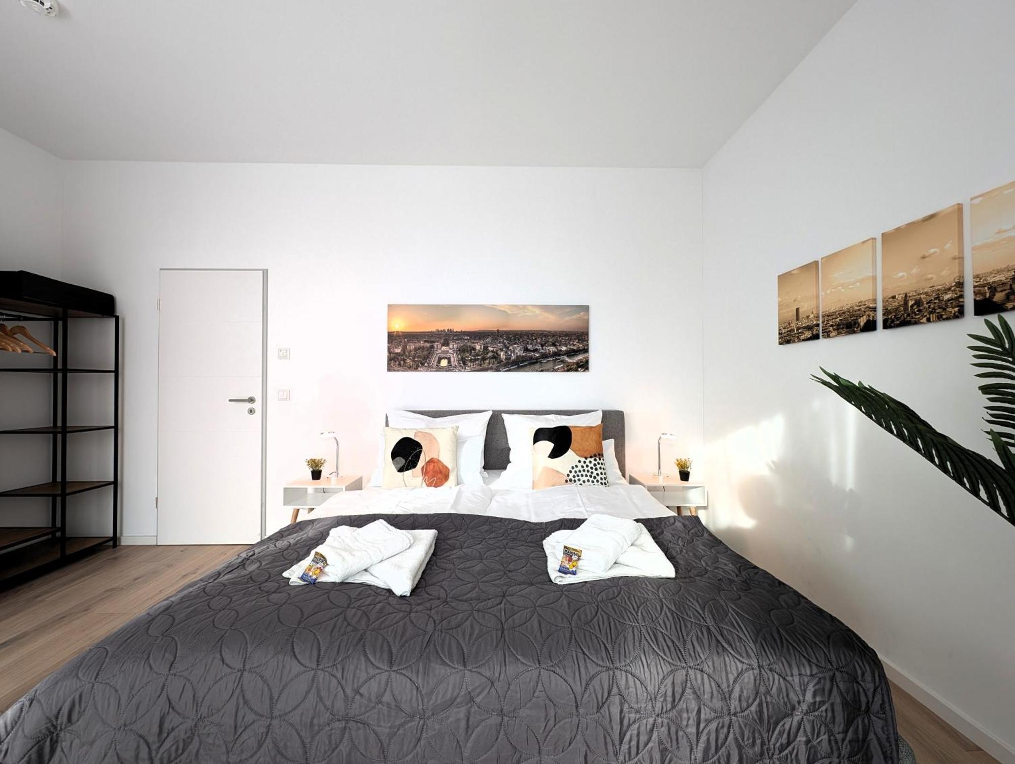 Bohnapartments - Nordkap-Suiten - Gratis Parkplatz - Moderner Neubau - Erdgeschoss - Fussbodenheizung Érfurt Exterior foto